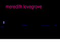 meredithlovegrove.com