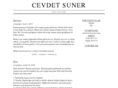 cevdetsuner.com