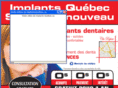 implantsdentairesquebec.org