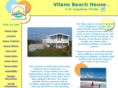 vilanobeachhouse.com