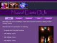 musicaleventsdjs.com
