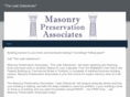 masonrypreservationassociates.com