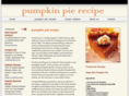 pumpkinpierecipe.org