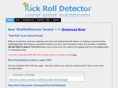 rickrolldetector.com