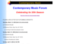 contemporarymusic.org