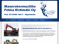 maanrakennusristimaki.com