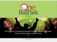 oneballparkcenter.com