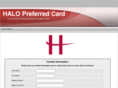 halopreferredcard.com