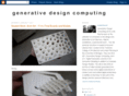 generativedesigncomputing.net