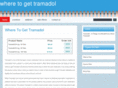 wheretogettramadol.co