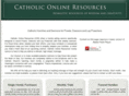 catholiconlineresources.com