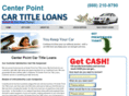 car-title-loans-in-center-point.info