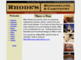rhodescabinetshop.com