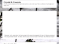 crystalandconcrete.com