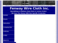 fenwaywirecloth.com