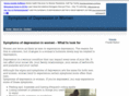 symptomsofdepressioninwomen.net