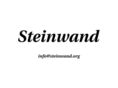 steinwand.org