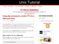 unixtutorial.org