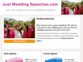 justweddingspeeches.com