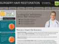 surgeryhairrestoration.net