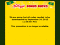 kelloggsbonusbucks.com