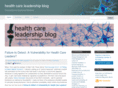 healthcareleadershipblog.com