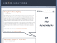 heroessightings.com