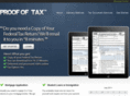 proofoftax.com