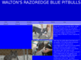 waltonsrazoredgebluepitbulls.com