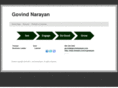 govindnarayan.com