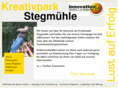 kreativpark-stegmuehle.com