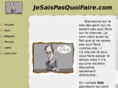 jesaispasquoifaire.com