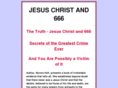 jesuschristand666.com