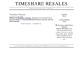 timeshare4resale.com