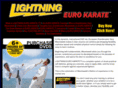 lightningeurokarate.com