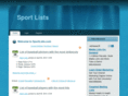 sportlists.com