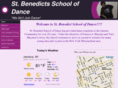 stbenedictschoolofdance.com