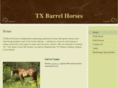 txbarrelhorses.com