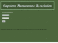 capstonehomeowners.com