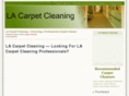 lacarpetcleaning.net