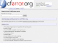 cferror.org