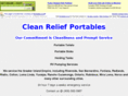 cleanreliefportables.com