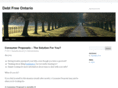 debtfreeontario.com