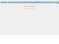 manutenzionecivicadeibenicomuni.org