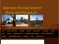mertensfrontierranch.com