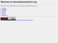 miscellaneousmirror.org