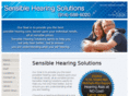 sensiblehearingsolutions.com