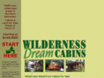 wildernessdreamcabins.com