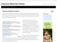 clearancematernityclothes.org