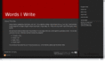 wordsiwrite.com